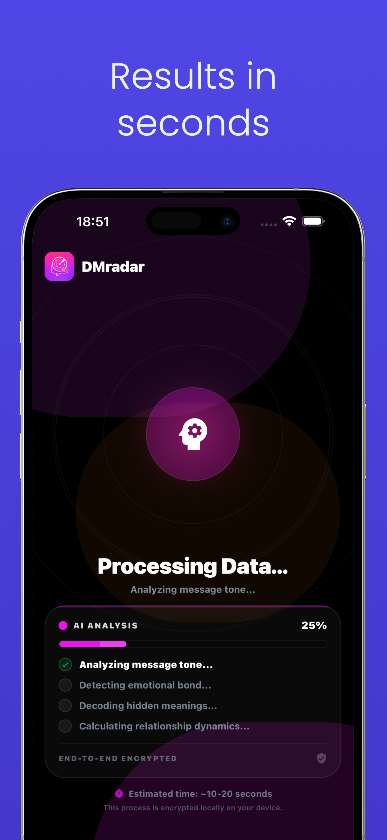 DMRadar Results